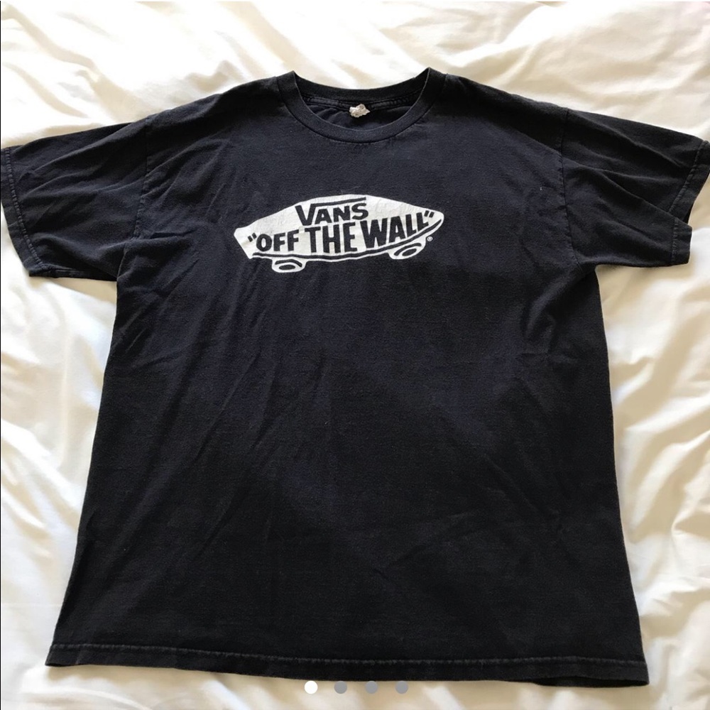 vintage early y2k 2000s vans off the wall tee